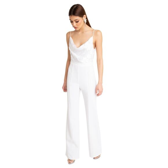 NWT BLACK HALO EVE Salem Jumpsuit Artic Vines/ Pearl - Picture 16 of 16